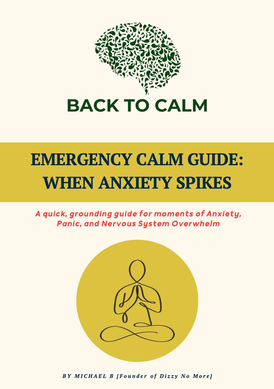 BACK TO CALM - Emergency Calm Guide When Anxiety Spikes
